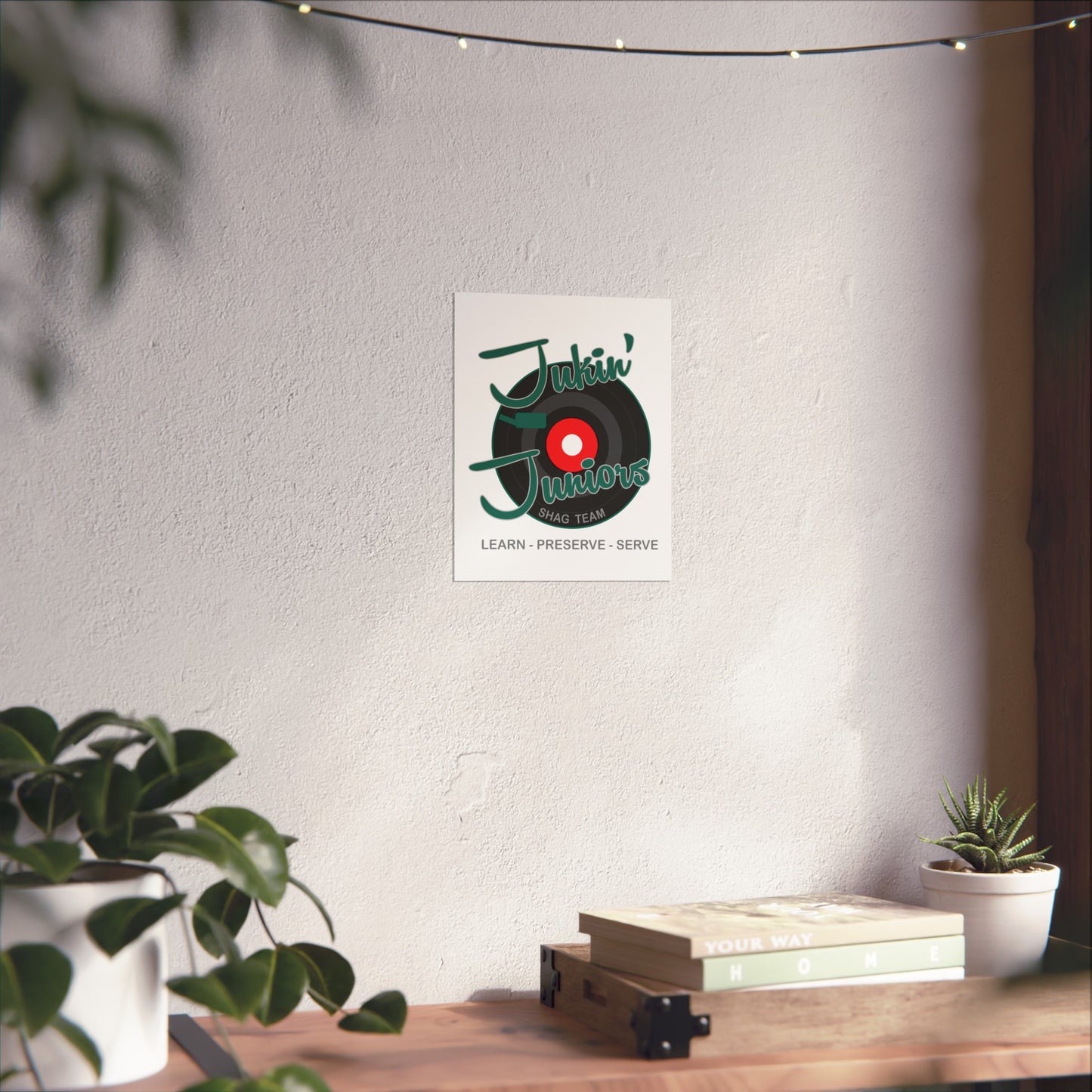 Jukin' Juniors Fine Art Poster - Two Sizes