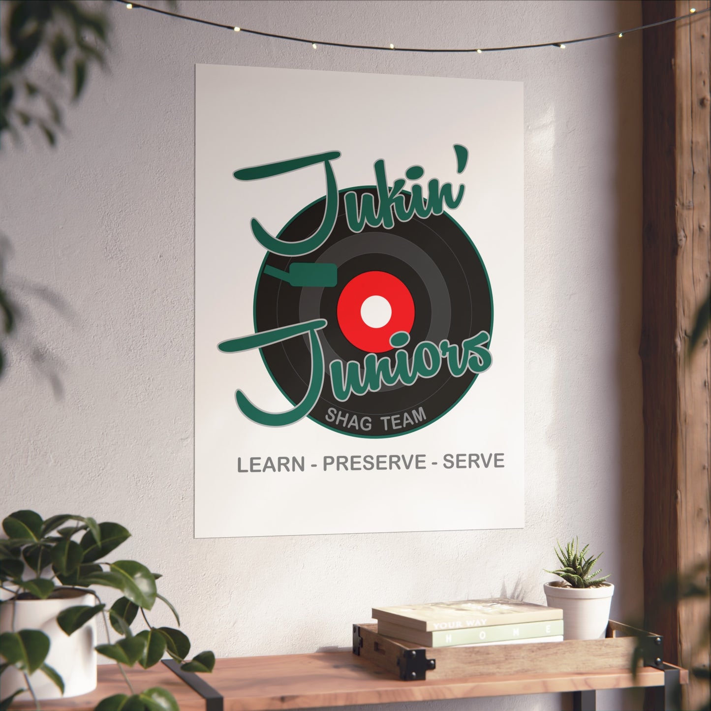 Jukin' Juniors Fine Art Poster - Two Sizes