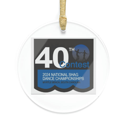 NSDC 40th Annual Logo Acrylic Ornament