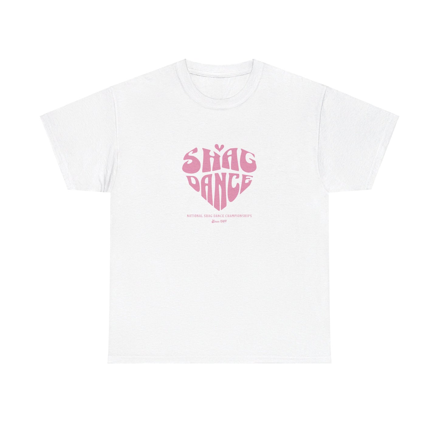 NSDC Shag Dance Heart Ladies TShirt