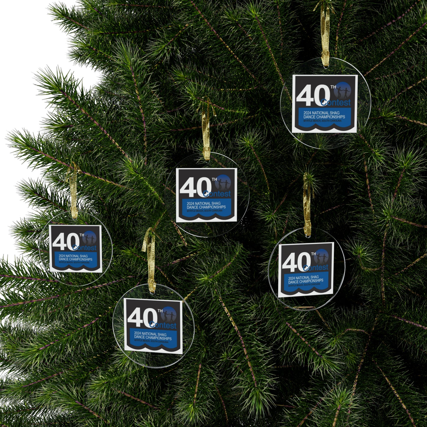 NSDC 40th Annual Logo Acrylic Ornament