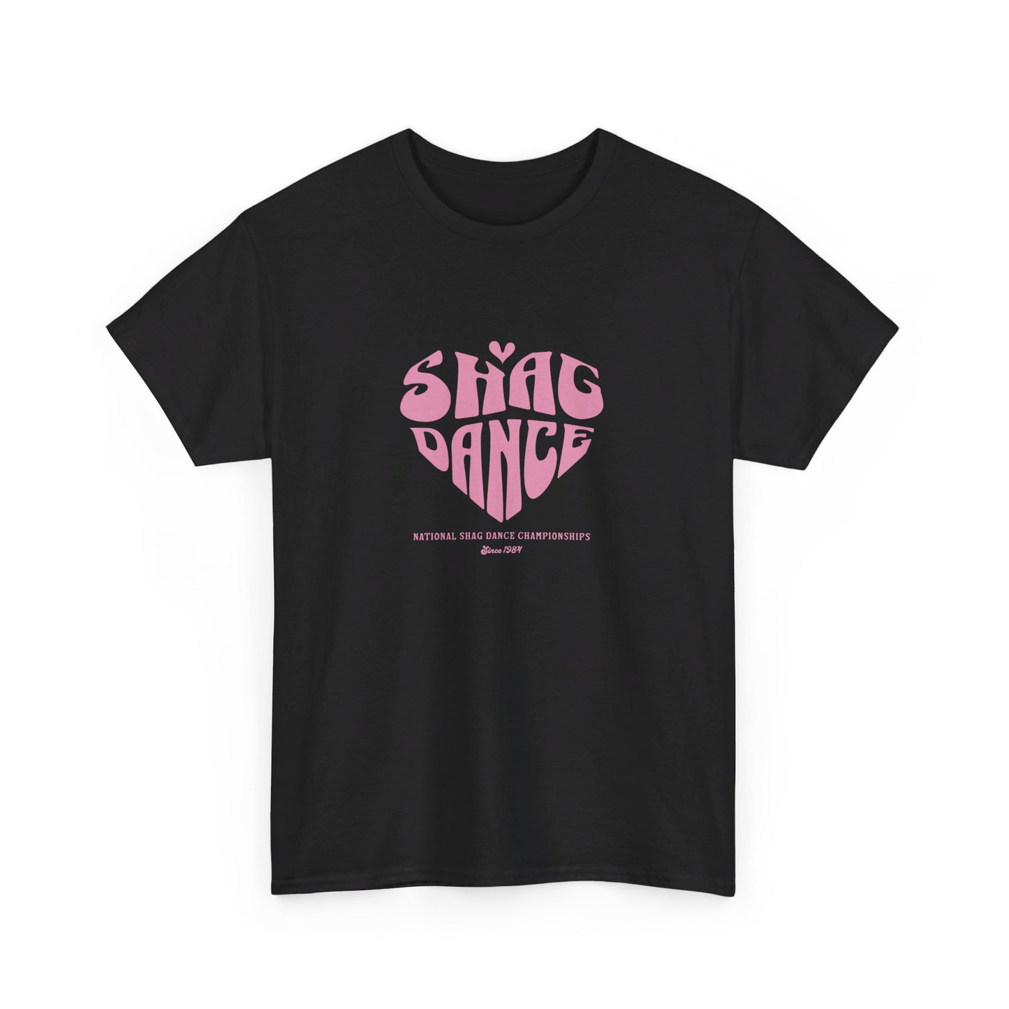 NSDC Shag Dance Heart Ladies TShirt