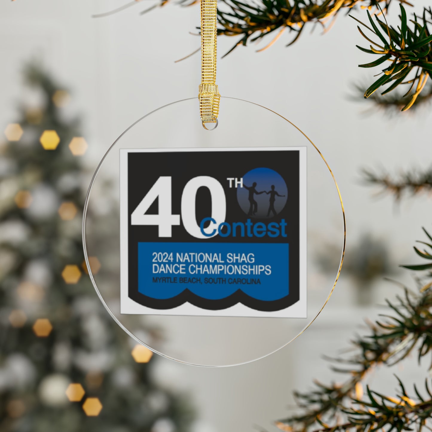 NSDC 40th Annual Logo Acrylic Ornament