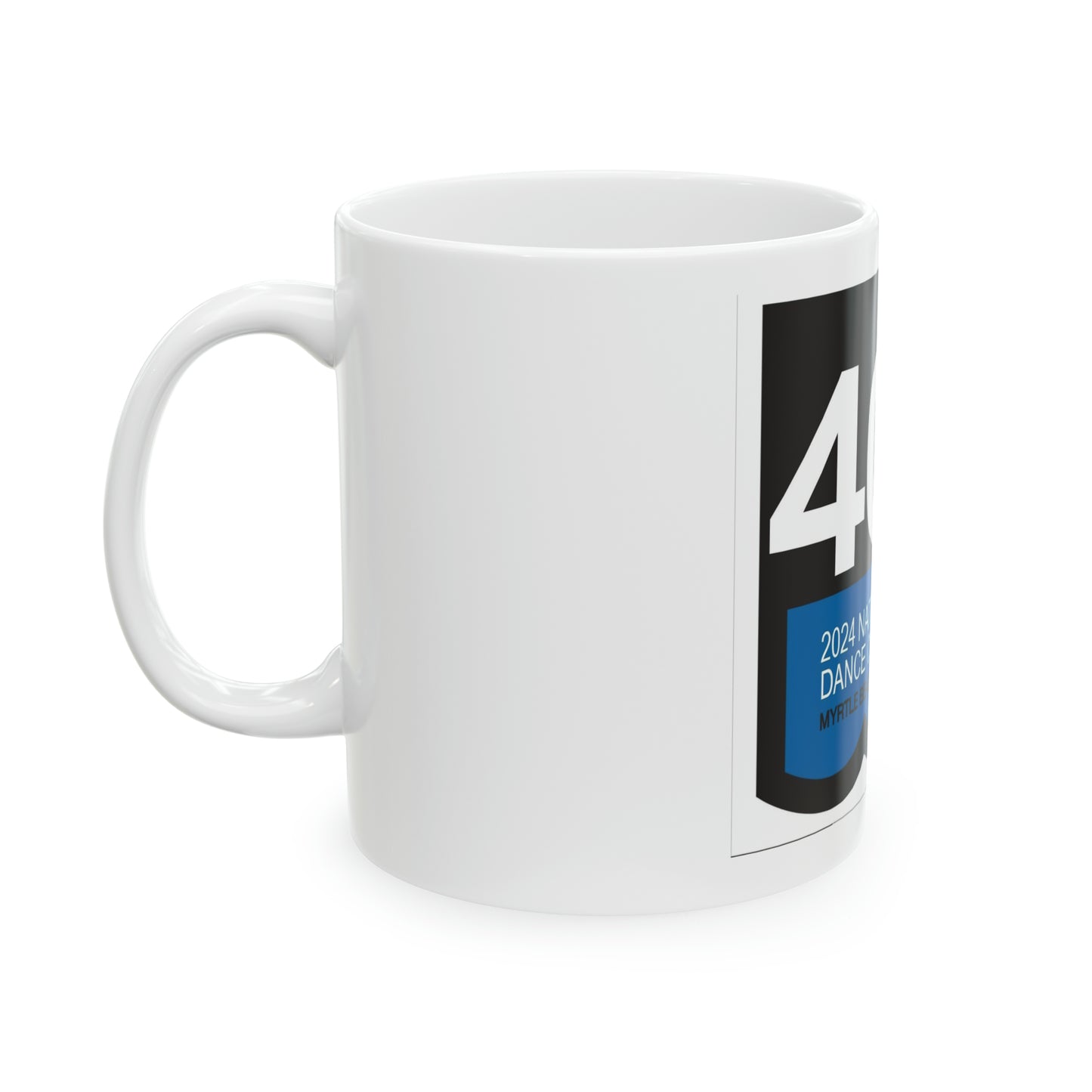 NSDC 40th Annual Logo Ceramic Mug, 11oz